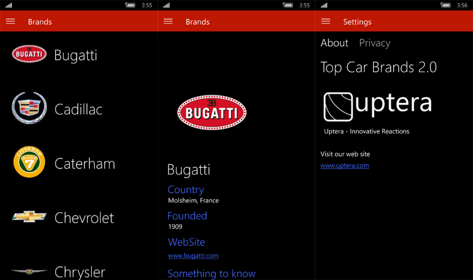 Top Car Brands for Mobile